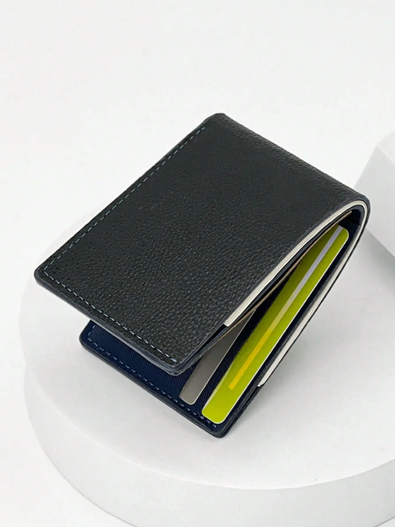 Men's Slim Mini Short Wallet - Compact Multi-Card Slots Lightweight Pocket-Friendly Design, Ideal Gift For Men