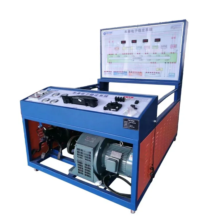 Automobile Chassis System Education Trainer System Emulator Training Equipment for Automobile Engineering Training Equipment