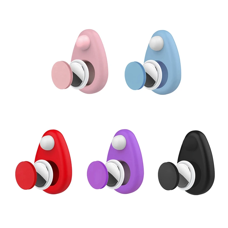 Kids Silicone Waterproof Holder For Airtag  GPS Tracker Case With Safety Pin