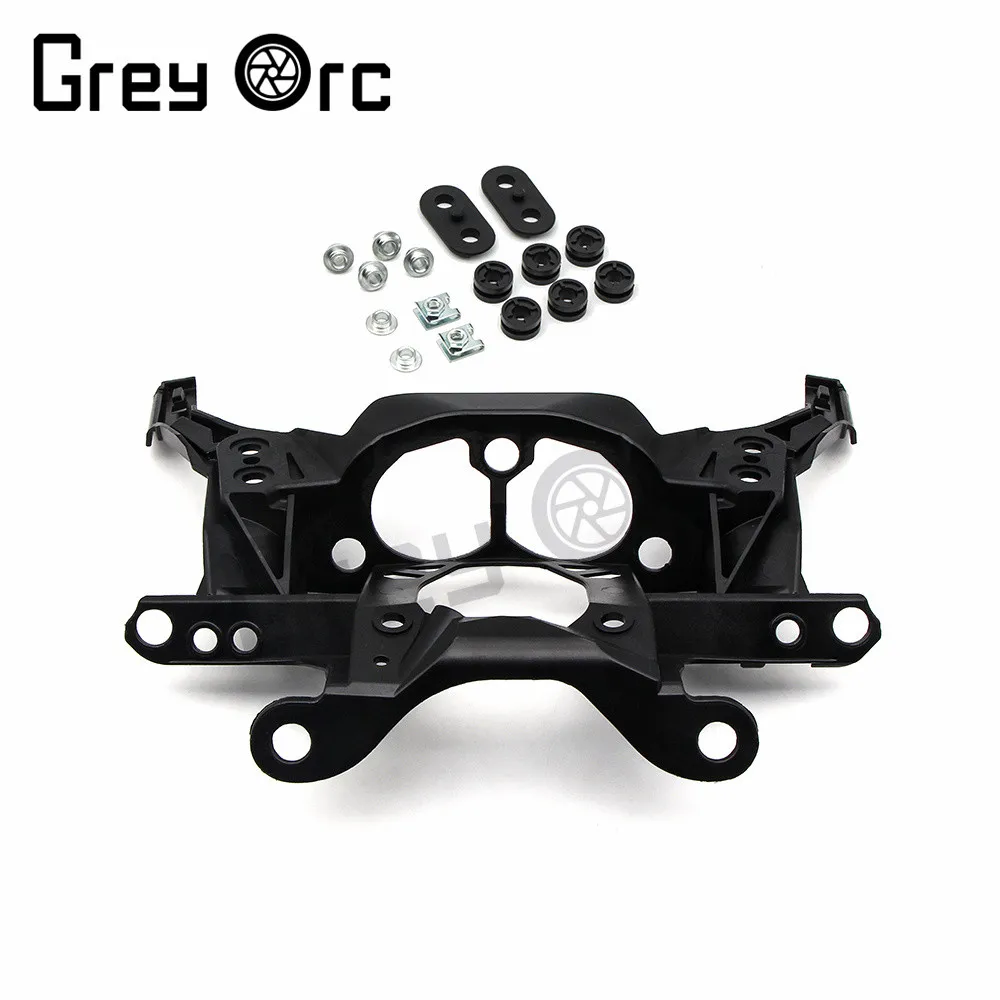 

Motorcycle Headlight Fairing Bracket For Yamaha YZF R1 YZF-R1 2015 2016 2017 2018 2019 2020 2021 2022 Black Upper Stay Cowl