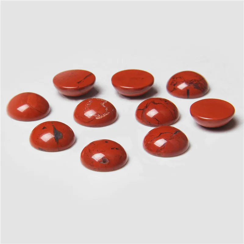 10 Teile/los 4 6 8 10 12 14mm Stein Cabochons Naturstein Tigerauge Cabochon Perlen Runde Glatte Edelsteine Cabochon für Schmuck Machen – Detail 34