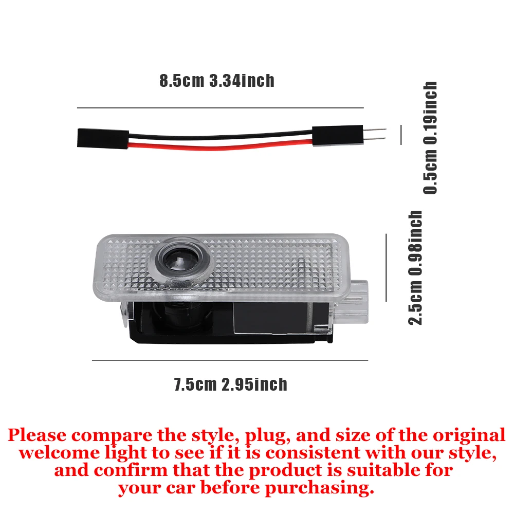 2/4 قطعة باب السيارة ترحيب أضواء لسيارات BMW M الأداء E36 E39 E46 E60 E90 X1 X2 X3 X5 E46 E53 E70 M2 M3 M5 M6 شعار العارض مصباح