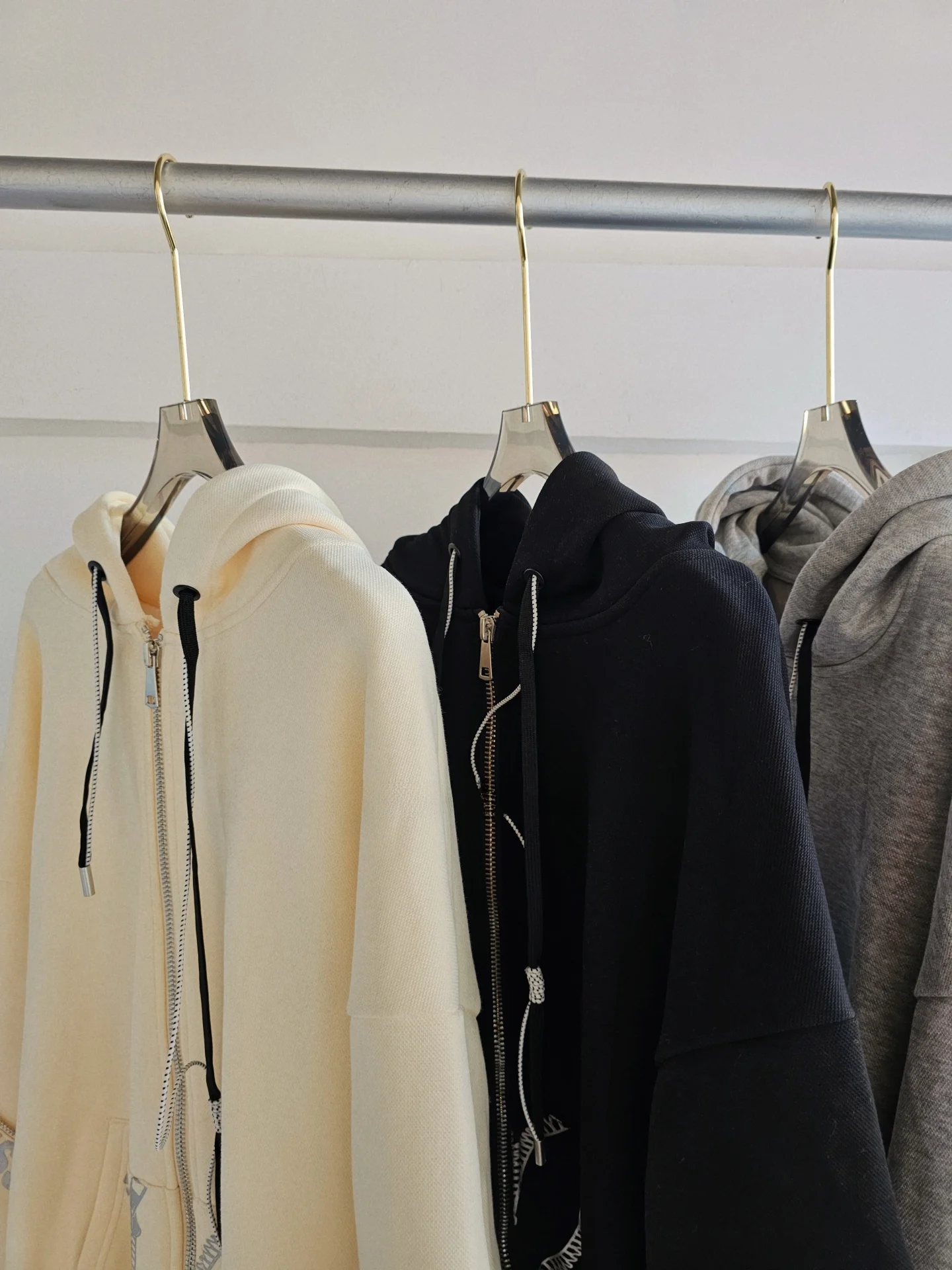 Streetwear Brand Of The Year - Cardigan zippé décontracté en molleton doublé