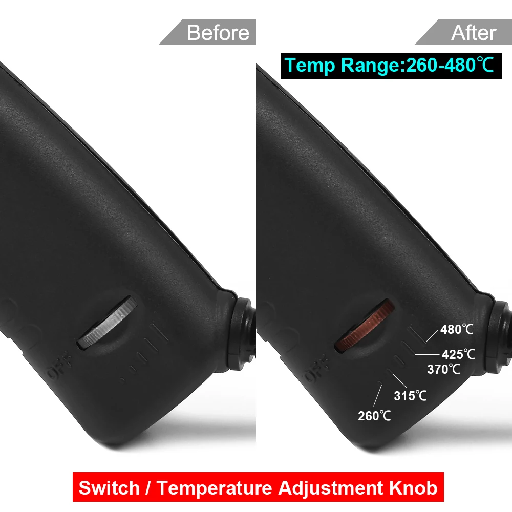 NEWACALOX-Pistola de solda portátil, 60W, aquecimento rápido, enviar automaticamente pistola de estanho para soldagem, ferramenta de reparo PCB, estação de solda