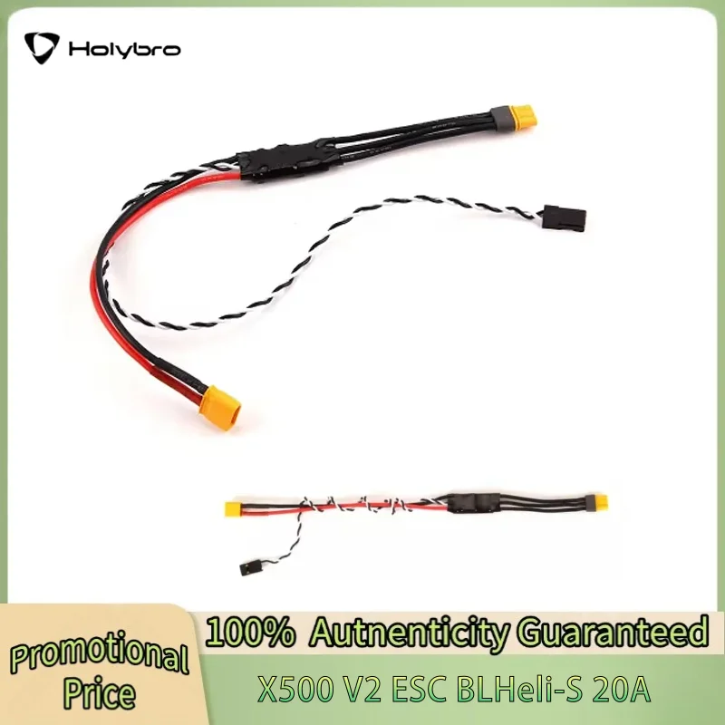 

Полетный контроллер Holybro X500 V2 ESC BLHeli-S 20A (запасная часть) с поддержкой Dshot150, Dshot300 и Dshot600 для FPV дронов на радиоуправлении