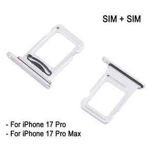 Bilashmart Dual Version SIM Card Tray iPhone 17 Pro / 17 Pro Max SIM+SIM Card Tray Replacement Part