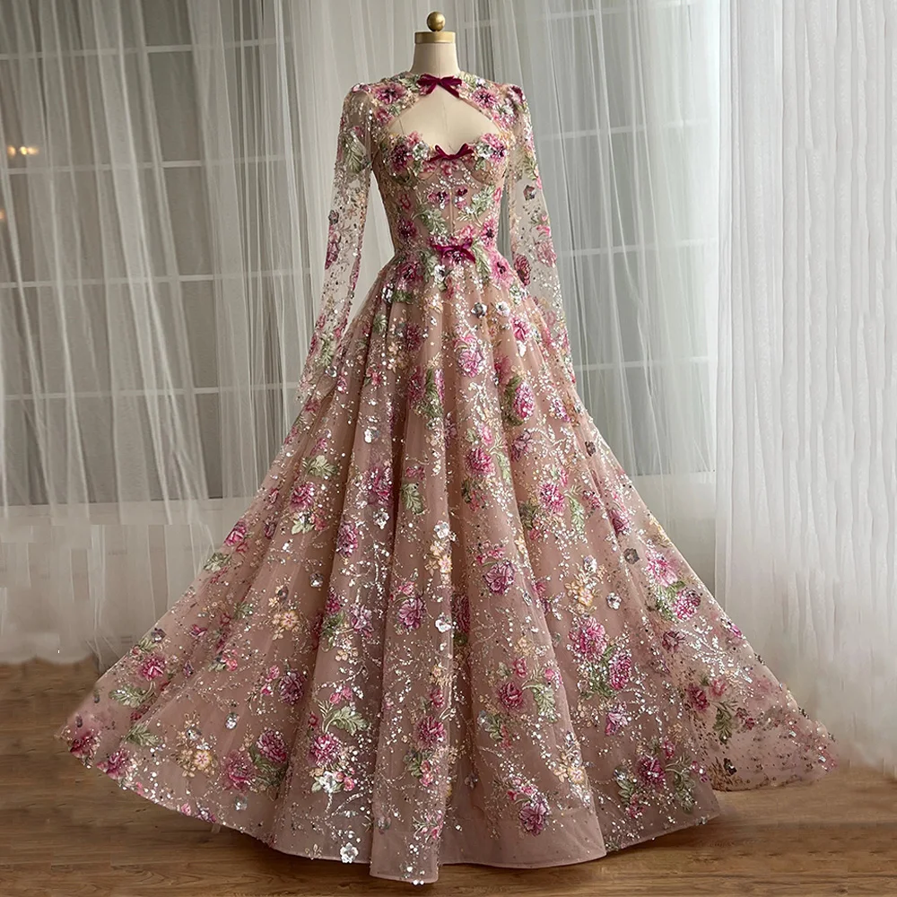 Sprankelende formele avondjurk op maat gemaakte liefje kralen lovertjes kanten galajurk met bolero A-lijn feestjurken