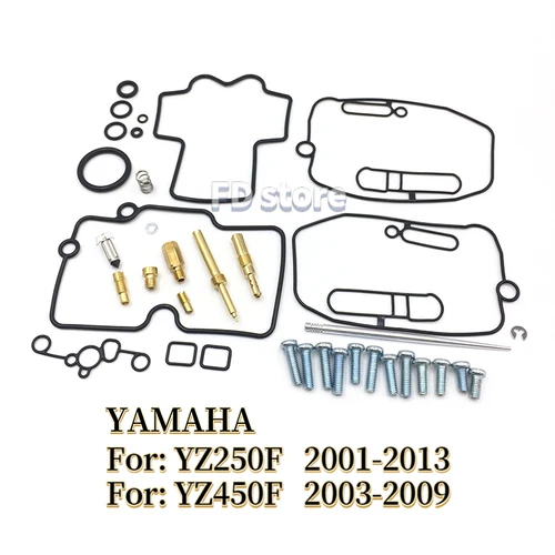 Imagen 2 del producto Yamaha YZ250 YZ450 YZ250F YZ450F YZ 250 450 Kit de reparación y reconstrucción de carburador