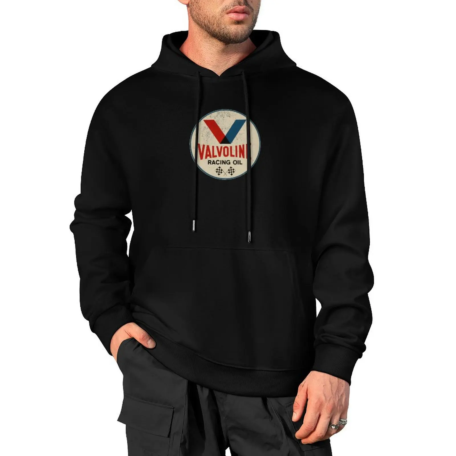 

Valvoline Racing Sign Pullover Hoodie male clothes korean clothes autumn jacket men hoodie for men