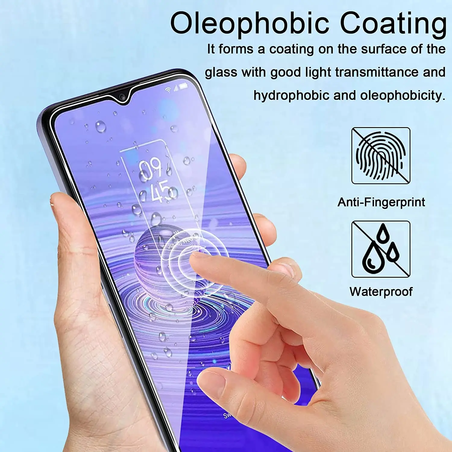 

HD Full Cover Tempered Glass For TCL 40 SE Film