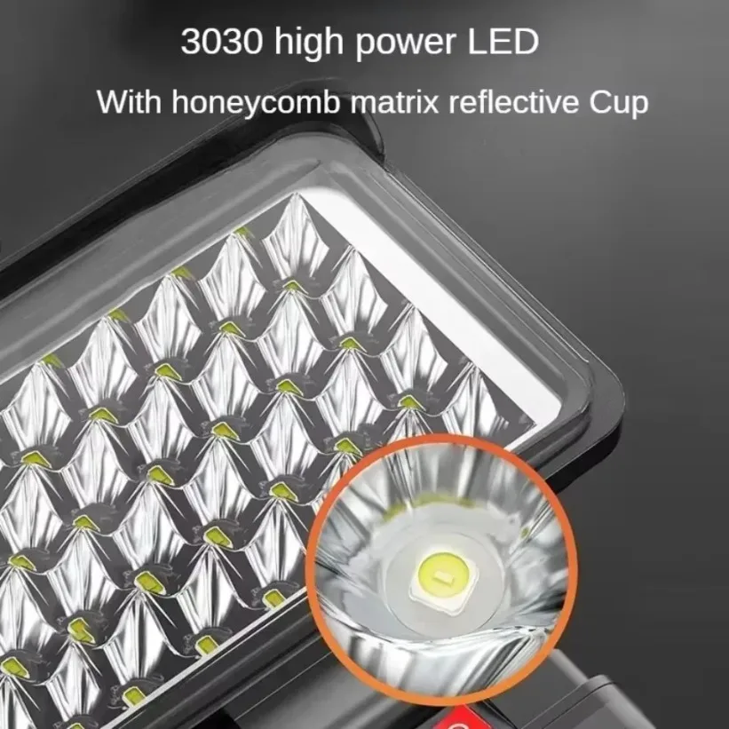 マキタバッテリー用作業灯 4インチ ポータブルスポットライト コードレス 屋外作業 ハンドヘルド緊急ツールライト バッテリーなし USBなし