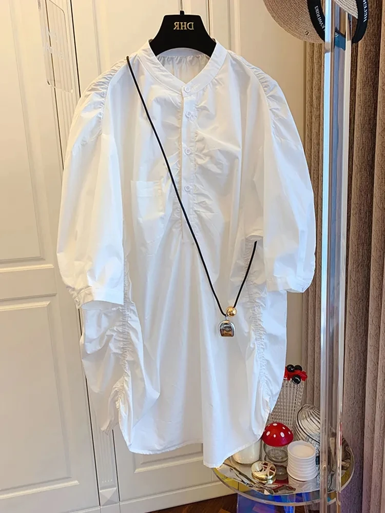 

Женская рубашка больших размеров с V-образным вырезом, длинным рукавом, свободного кроя, летняя повседневная одежда, уникальный дизайн, скрывающий недостатки фигуры, для веса до 300 фунтов