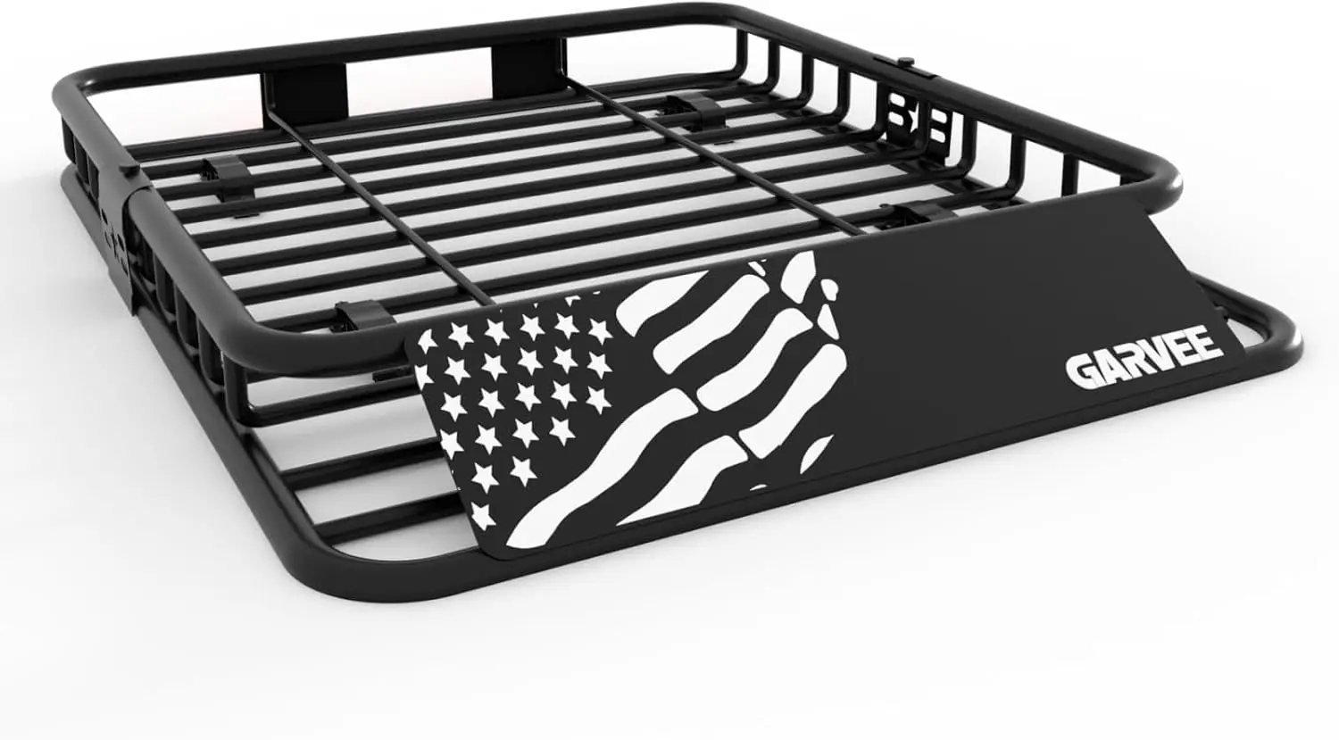 Global Roof Rack Cargo Basket – Heavy Duty 200 lbs Rooftop Luggage Carrier with Extension – Fits SUVs, Trucks & Vehicles Two-Sec