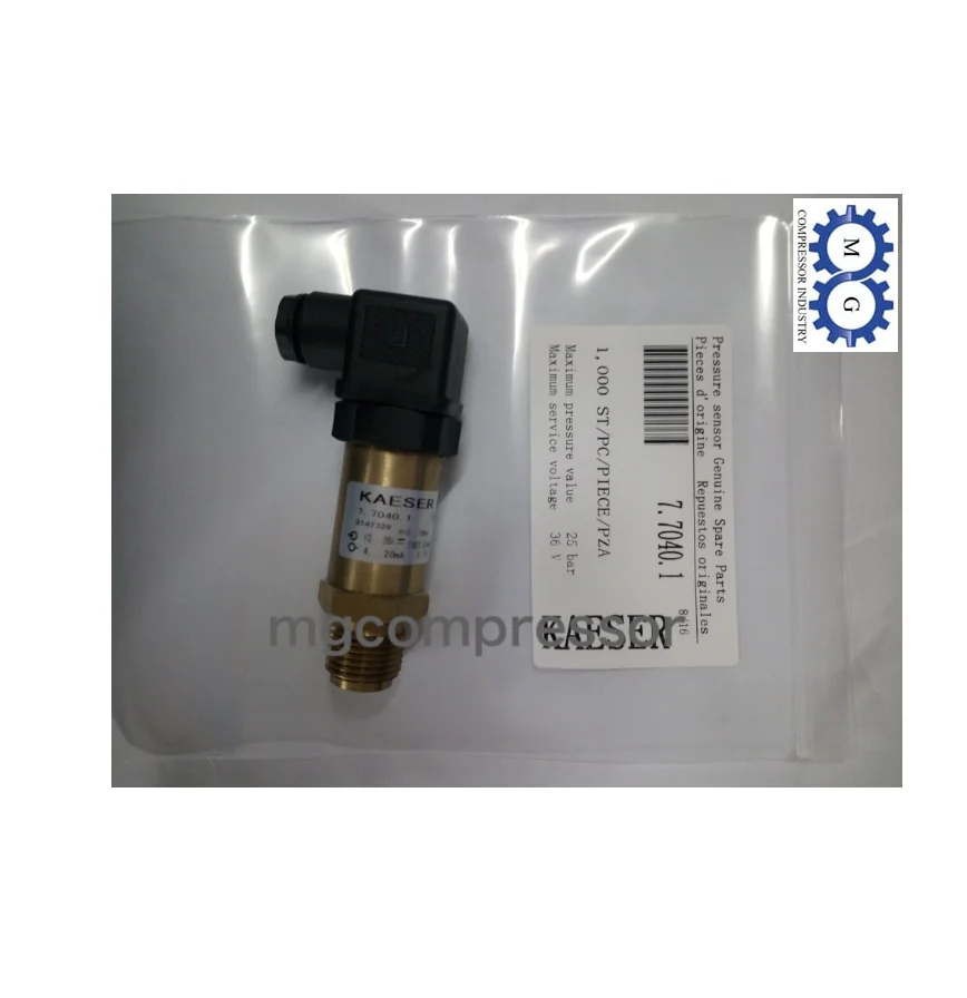 7.7040.5 Pressure Sensor Transducer For Kaeser Screw Air Compressor 7.7040E3 7.7040.1