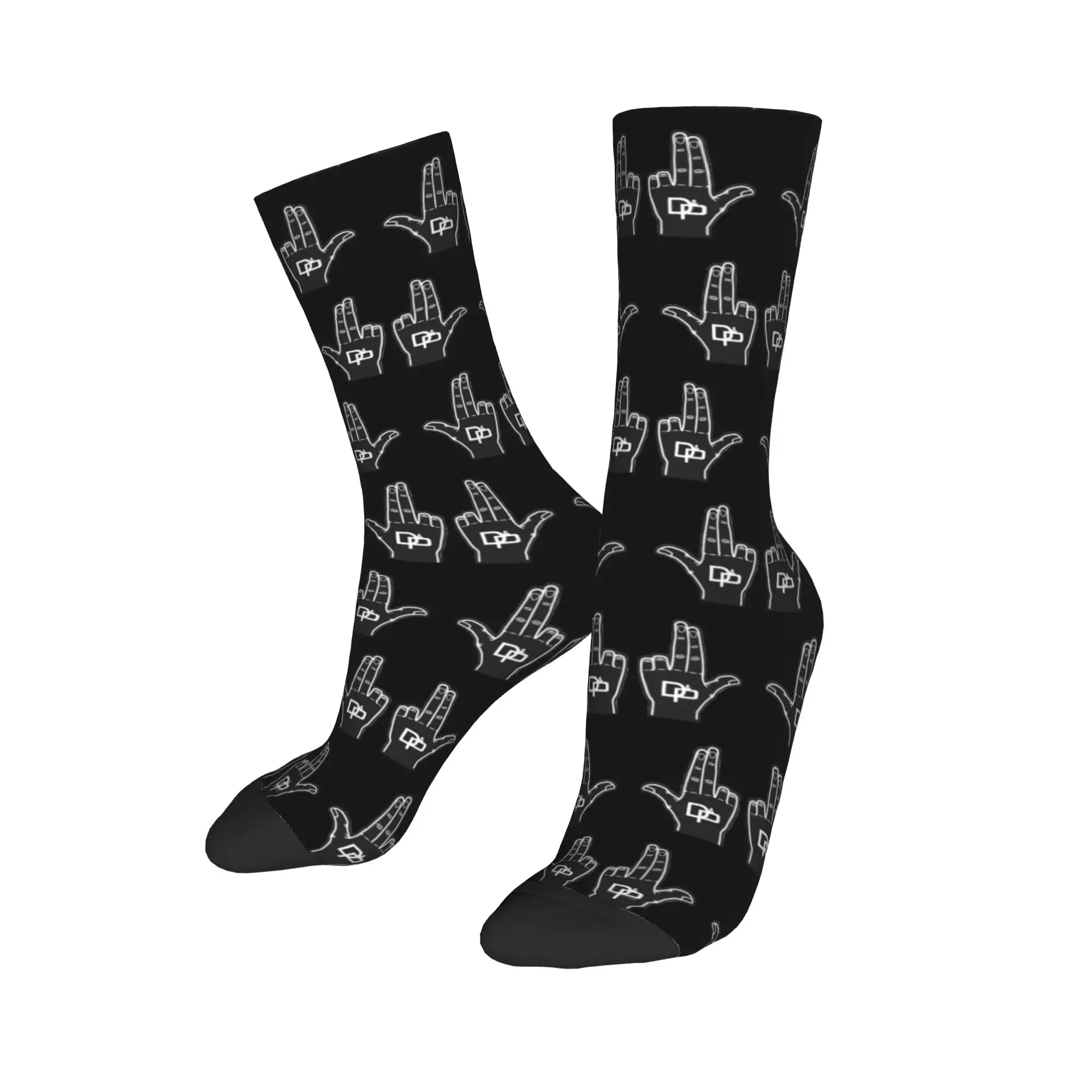 Winter Warm Cool Women Men Jul Rapper Socks  Non-slip Skateboard Socks