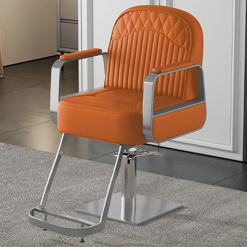 Silla de peluquero plegable para acampar, Silla de peluquero portátil de papel para el cuello, Silla de peluquero, Silla de peluquero, muebles comerciales