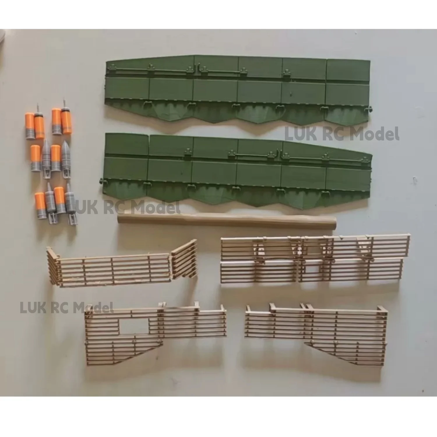t90-green-yellow-additional-armor-anti-side-protective-fence-tail-grille-for-1-16-rc-tank-hl-diy-part-toy-boy-gift-outdoor-car