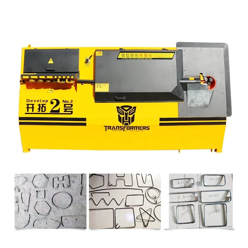 YG Factory Automatic Cnc Rebar Bender Industrial 8mm 14mm 16mm Cutter Steel Bar Wire Cutting Stirrup Steel Bending Machine