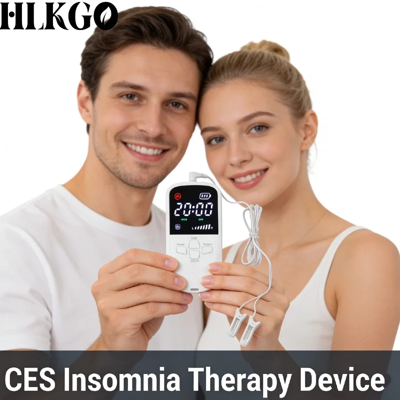 

Современный стимулятор вагусного нерва tVNS, неинвазивная терапия с помощью клипсы для уха для быстрого снятия тревоги и улучшения сна в домашних условиях.