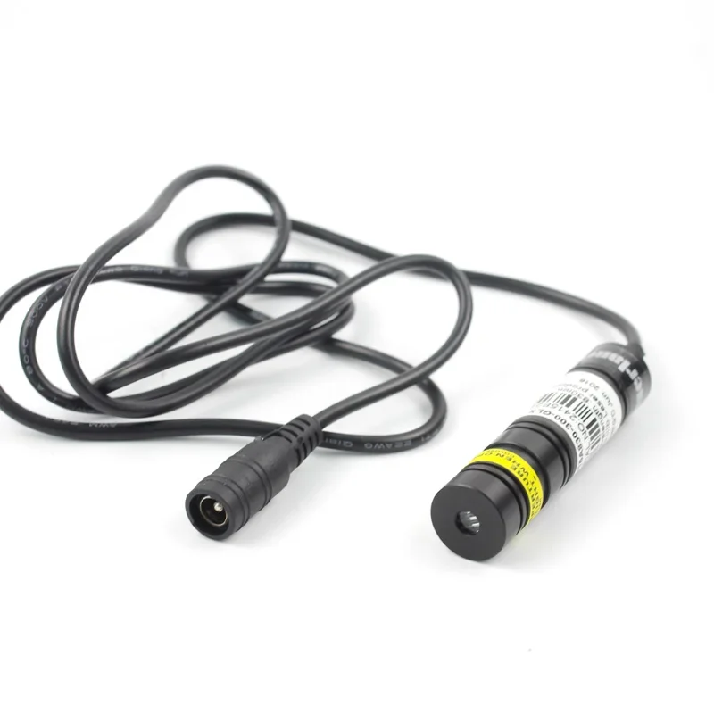 16*68mm 638nm Orange Red Cross Hair Line Laser Module with Diode in