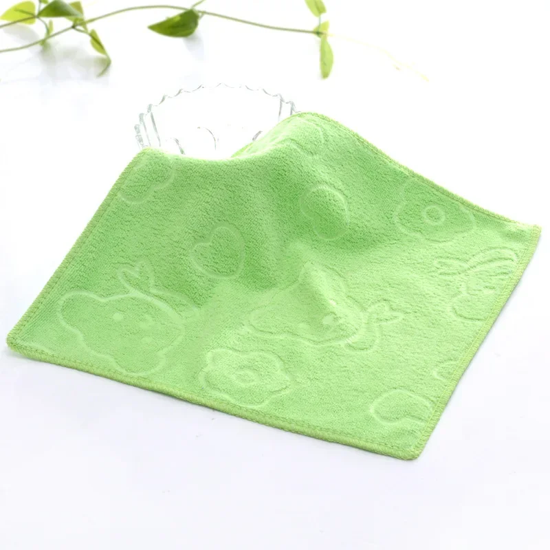 Nouveau-né Bébé Serviettes Salive Super Doux Microcarence Serviette D'allaitement Garçons Bol Gant De Toilette Bebe Toalha Chiffons Mouchoir TS163-5