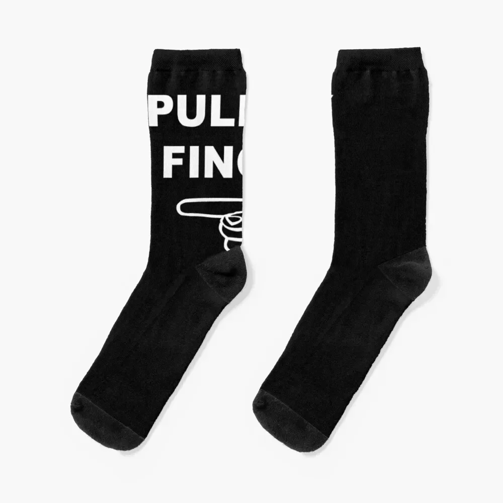 Funny Fart Pull My Finger Fart Socks Novelties luxe custom Socks Man Women's