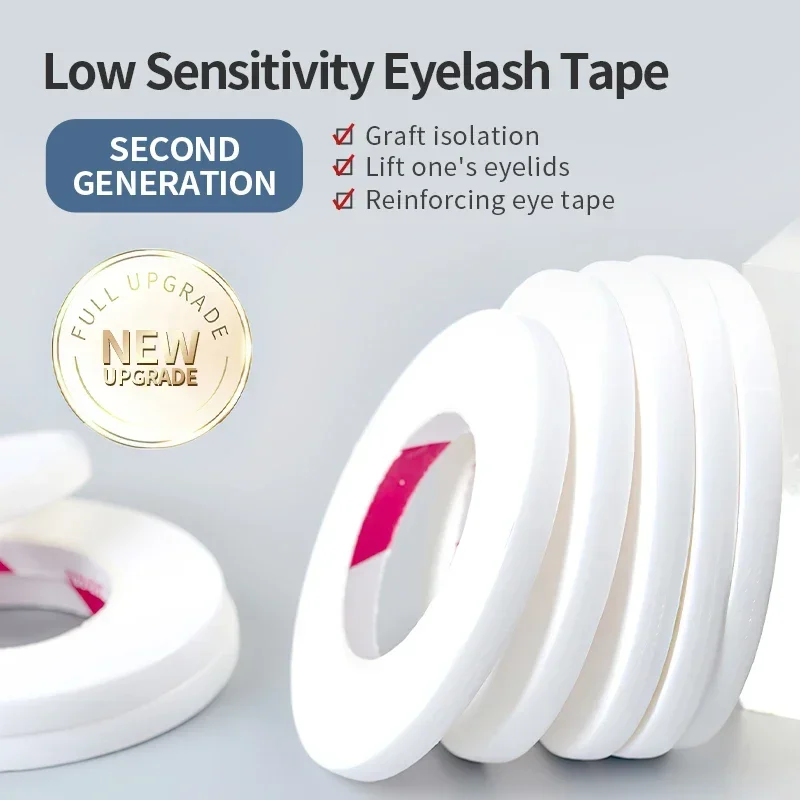 Großhandel 4 mm breites Wimpernverlängerungsband, Make-up, atmungsaktiv, antiallergisch, leicht zu reißen, Mikroporenband, professionelles Wimpernband