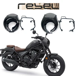 CMX300 CMX500 Motorcycle Headlight Cowl For Honda Rebel CM500 CMX300 500 2020-2023 Windshield Headlamp Fairing Mask Cover Guard