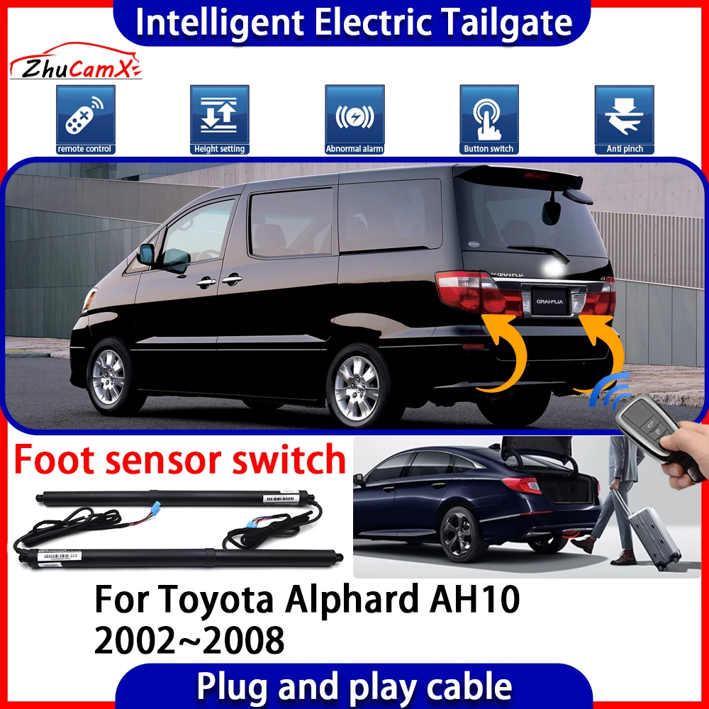 OEM Car Automatic Lifting kit Opening Trunk Intelligent Electric Tail Gate Lift Tailgate for Toyota Alphard AH10 2002~2008