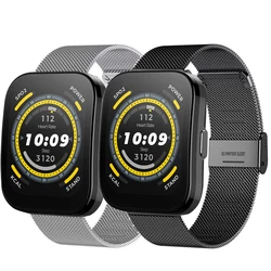 22mm Mesh Watch Band for Huami Amazfit Bip 5 Bracelet Wrist Strap Loop for Amazfit Bip 5 Watchband Accessories