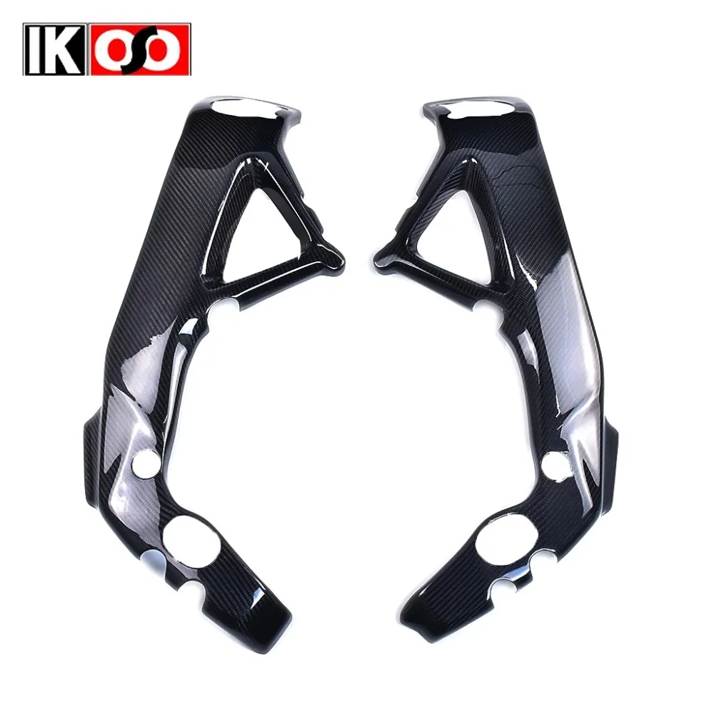 Real Carbon Fiber Motorcycle Frame Cover Decorative Cover Accessories for Aprilia RSV4 2009+ TUONO 2013+ Fairing Modified Parts