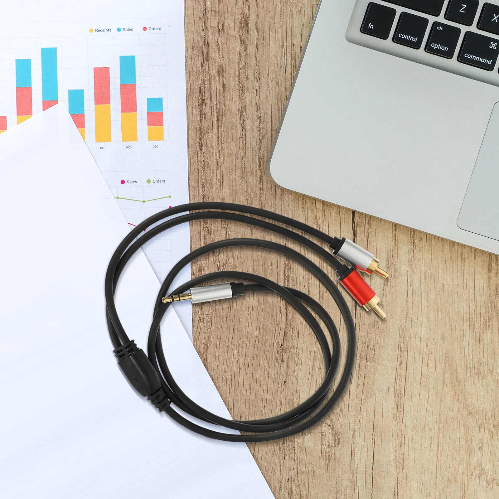 

2pcs Gold Plated 2 To 3.5Mm Stereo Aux Cable Male To Male Audio Adapter For Smartphone Pc Speaker Home Cinema Audio Video