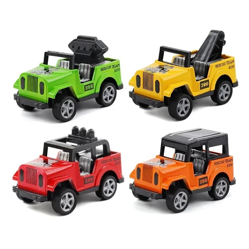 2024 NEW Jeep Car Model Pull Back Vehicle Off-road Inertia Car Decoration Ornaments Kids Children Boy Mini Car Toys Gifts 1pc