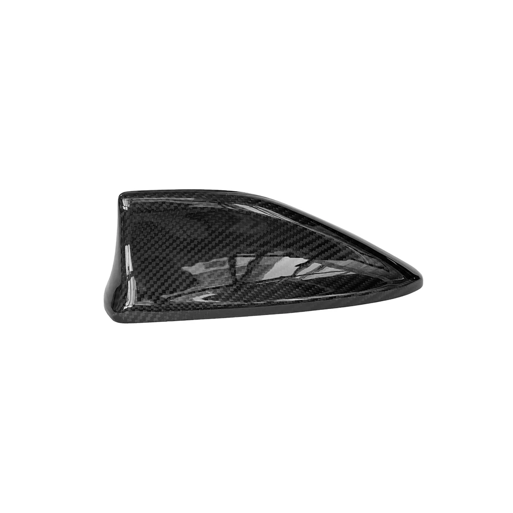 Real Dry Carbon Fiber Car Roof Shark Fin Antenna Trim Cover for Subaru BRZ for Toyota GR86 2022