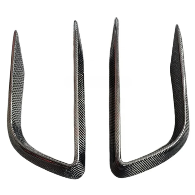 

High Quality Style Carbon Fiber Front Canards wings Front Bumper Decoration for Levante 2016-2020 Body Kit