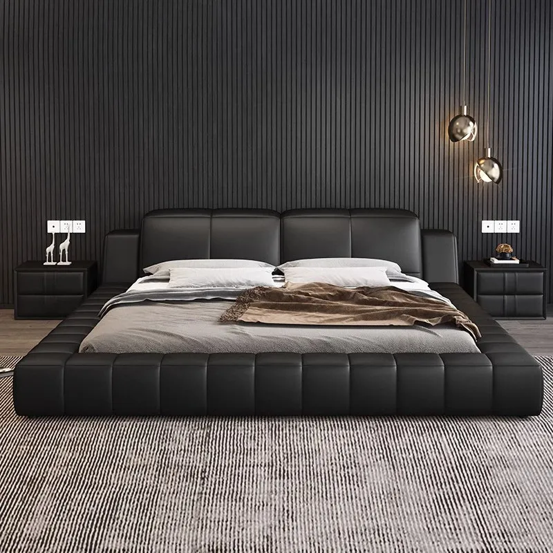

Floor Space Saving Bed Design Bedroom Design Simple Safe Double Full Bed Queen Headboards Letto Matrimoniale Modern Furniture