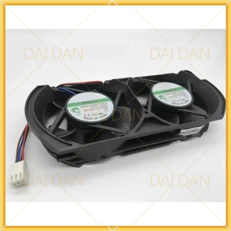 New Cooler Fan for SUNON KDE1207PTVX-A XBOX360 Gaming Console Chassis Fan 12V 2.8W Dual Fan Cooling