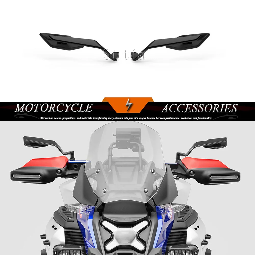 

R1300GS New Rearview For BMW R 1300GS ADV R1300 GS Adventure Motorcycle Adjustable Stealth Mirrors End Side Rear View Mirrors