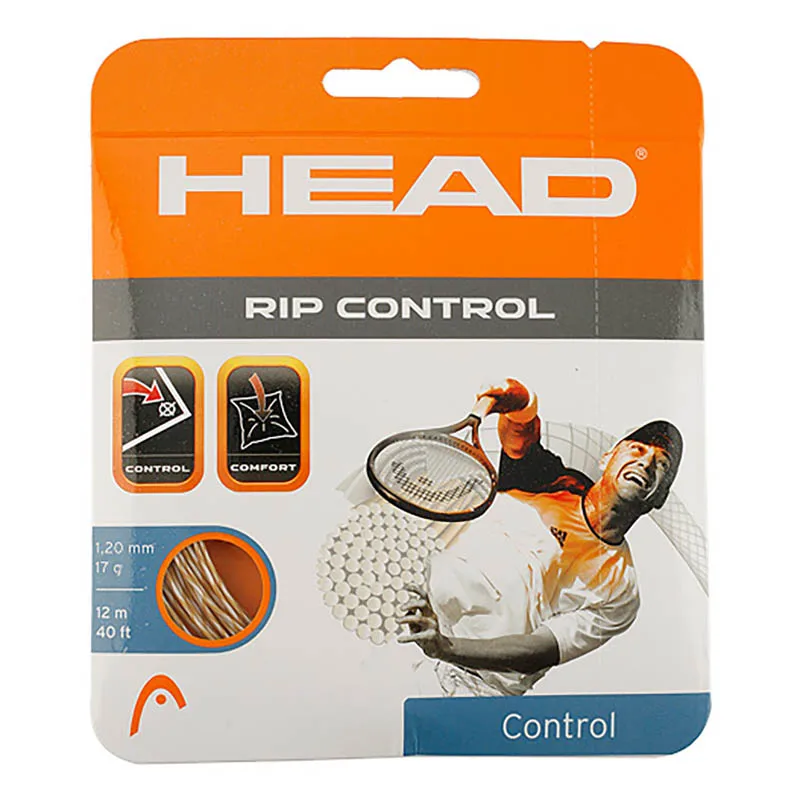 HEAD RIP Control Tennis String Resistant Control Polyester Racket Hard Line Multi-strand Line Spft Velocity MLT Racquet String