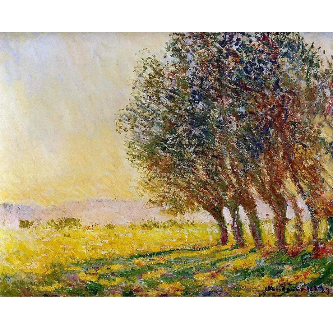 Handmade landscape oil painting,Art painting on canvas,World famous  oil painting reproduction,Claude Monet artworks,Wall decor