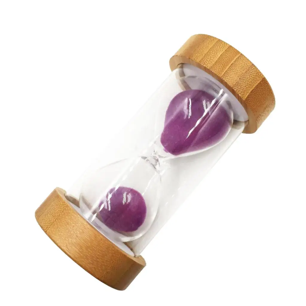 1min/3min/5min/20min/25min/30minAcrylic Sand Timer Hourglass Sand Clock Sandglass Tea Shop Cafe Xmas Kids Toy