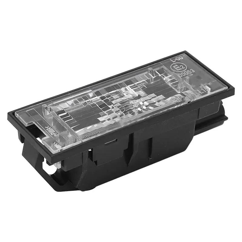 For Renault Clio MK III IV Fluence Kangoo Replacement License Plate Light 8200480127 Rear Number Plate Lamp