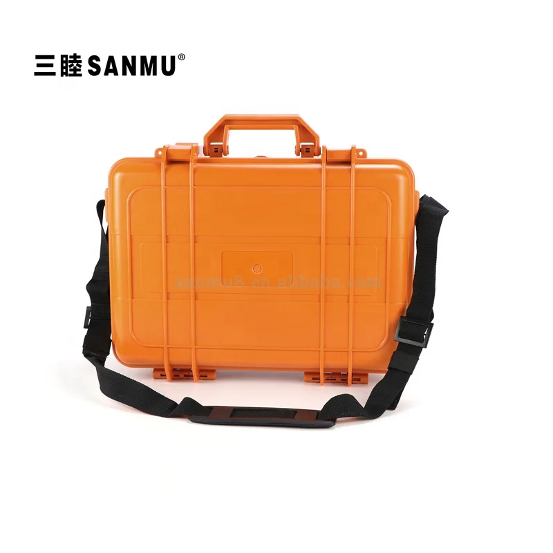 SM6-13:425*325*168MM Orange Thickened Plastic Portable Tool Outer Box ABS Junction Box