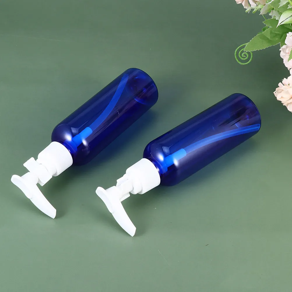 

8Pcs Refillable Travel Lotion Dispenser Bottles Round Shoulder Pump Bottles Empty Plastic Storage Containers Lotion Bottle