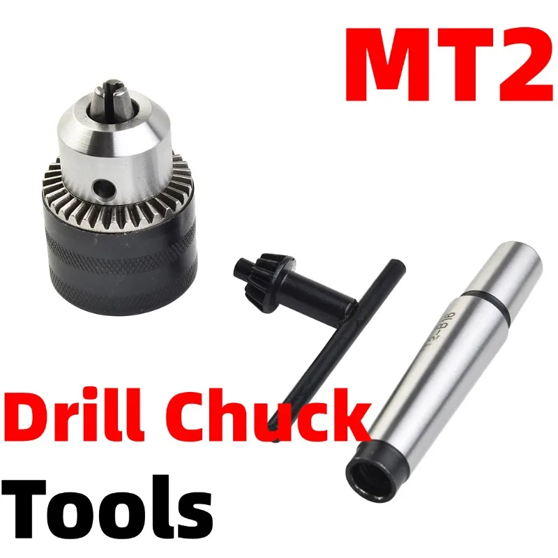 

Mini Metal Lathe Tailstock Drill Chuck Tools With MT2 For Morse Taper Shank Machine Tool Functional Parts & Accessories