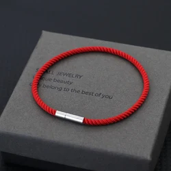 Minimalist Lucky Red String Bracelet For Men Women 7 Colors Wish Fabric Braclet Couple Rope Braslet Friendship Jewelry Pulsera