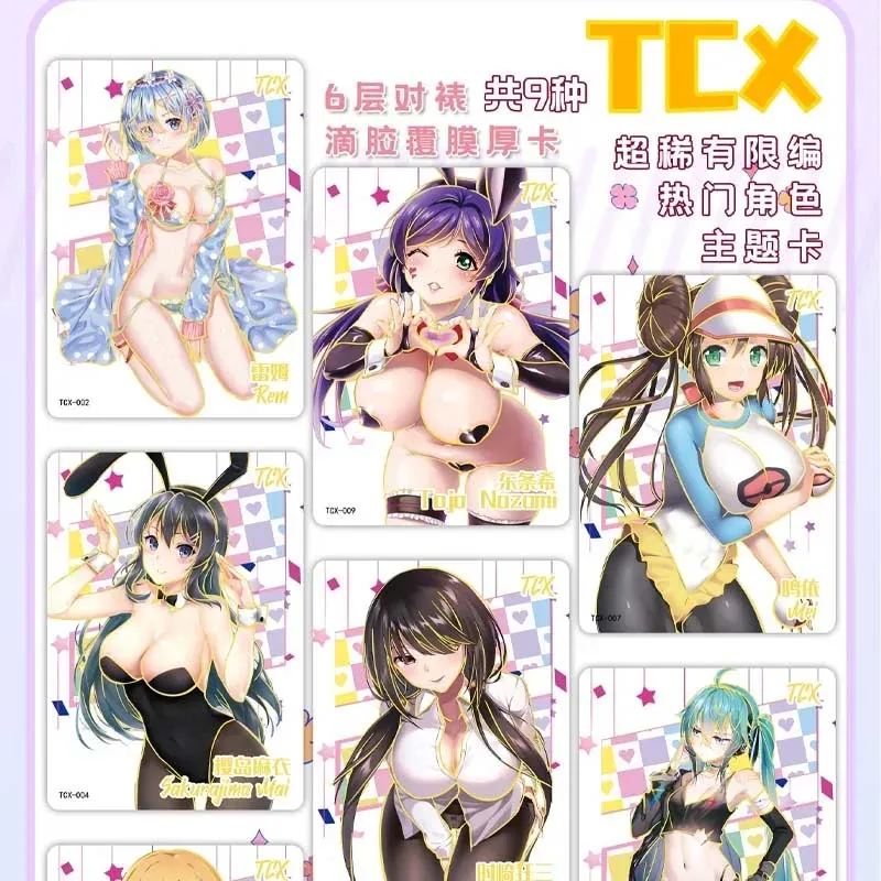 Senpai Goddess Haven 3 Goddess Story Collection Cards Girl Party Swimsuit Bikini Feast Booster Box Doujin Toys And Hobbies Gift