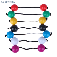 1 Pair Hand Shaker Balls 4.5CM Aslatuas Kashaka Percussion Musical Entertainment Instrument Rhythm Maracas Sand Balls Colorful