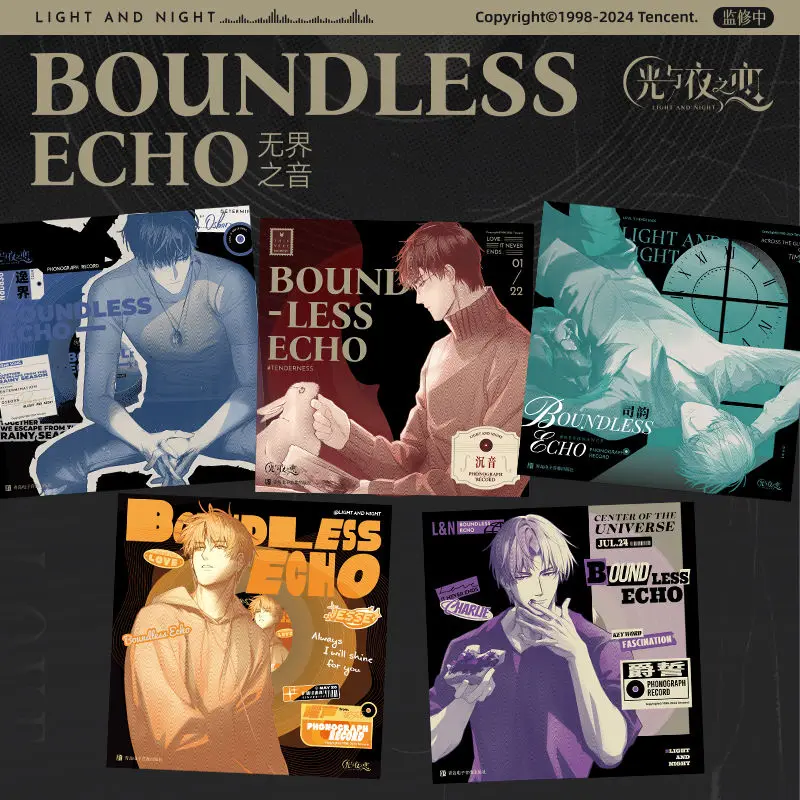 Advance Sale Official Release  Light and Night Love Boundless Voice Game Soundtrack Music Vinyl Gift BoxD Elivery Within 180 Day