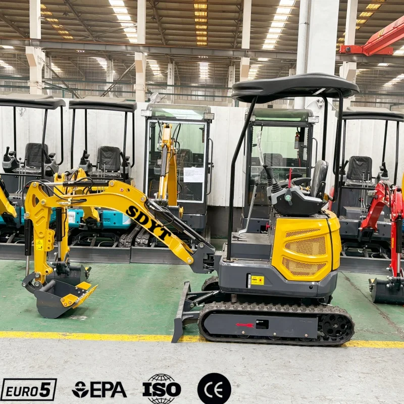 

Индивидуальный мини-экскаватор 2,0 тонны с гидравлическим приводом, малый землеройный комбайн для сада с гидравлическим захватом, двигатель EPA, малый гусеничный экскаватор